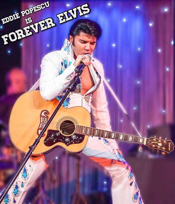 Eddie Popescu as Elvis!